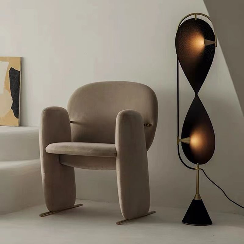 Mira Lampadaire Géométrique Moderne Métal Salon