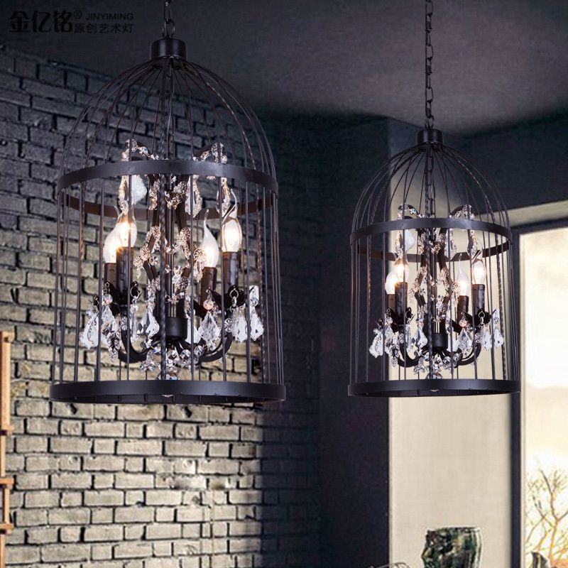 Arisha Industrie LED Suspension Noir Blanc Métal Chambre à coucher - Neutralighting