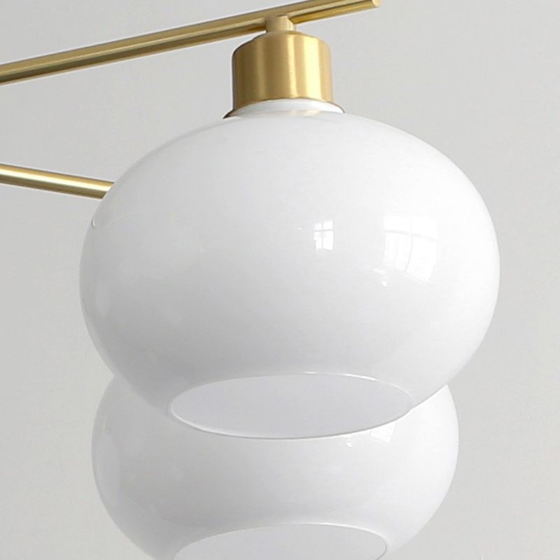 Valentina Lustre Dôme Nordique, Metal/Verre, Laiton/Nickel, Chambre - Neutralighting