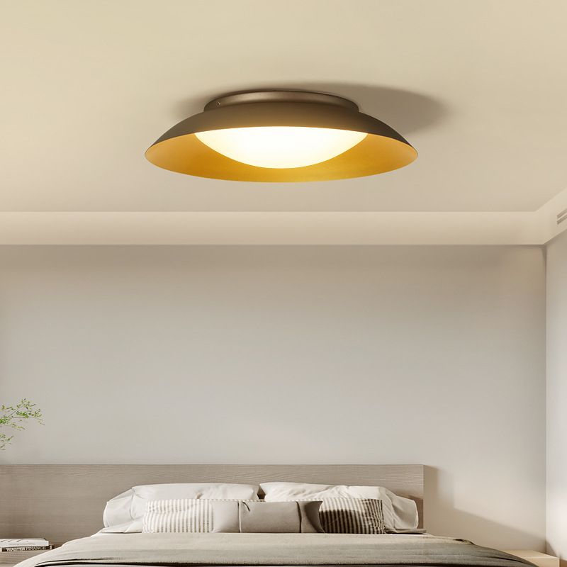 Arisha Moderne Plafonnier Bol Moderne Métal Laiton Salon - Neutralighting