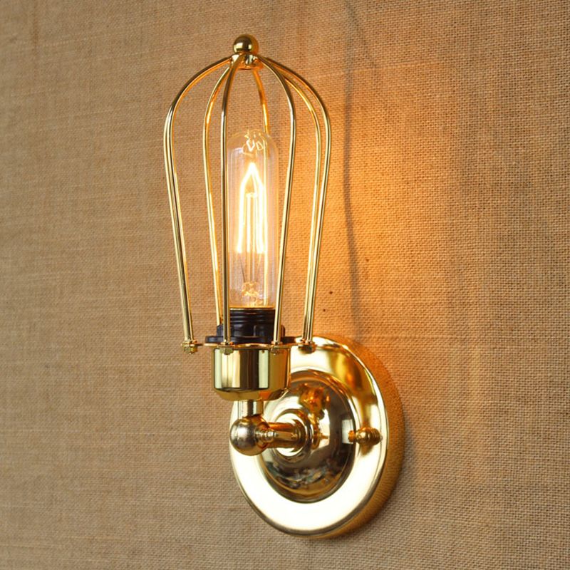 Silva Applique Murale Ciselé Vintage, Métal, Noir/Rouille/Bronze/Or/Argent, Chambre - Neutralighting