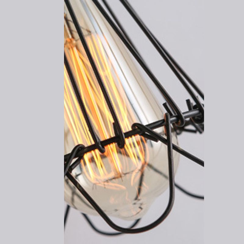 Silva Applique Murale Lanterne Industrielle, Métal, Noir/Roille, Couloir - Neutralighting
