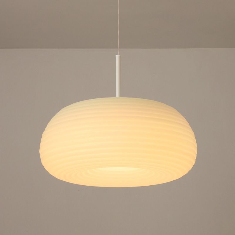 Janine Suspension Tambour Naturelle. Blanc. Chambre