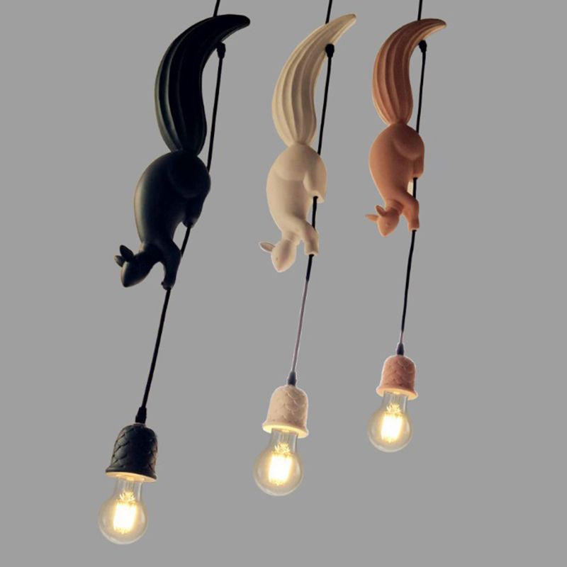 Valentina Moderne LED Suspension Noir/Blanc Métal Salle à manger - Neutralighting
