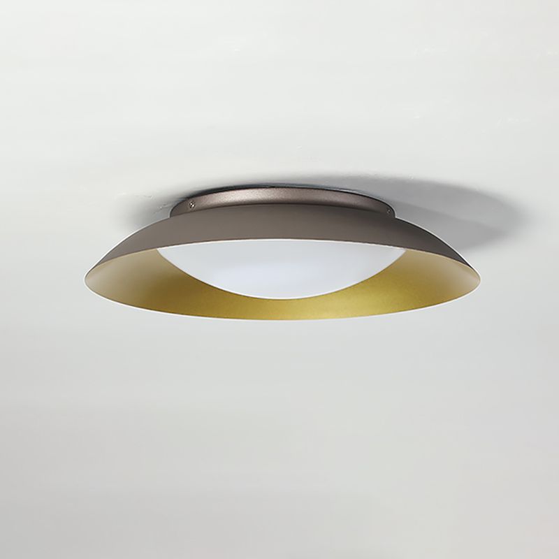 Arisha Moderne Plafonnier Bol Moderne Métal Laiton Salon - Neutralighting