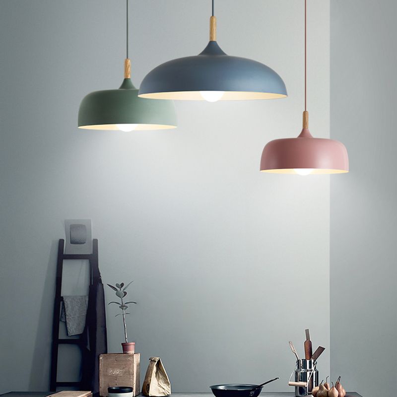 Arisha Minimaliste LED Suspension Noir/Blanc/Bleu/ Métal Chambre à coucher - Neutralighting