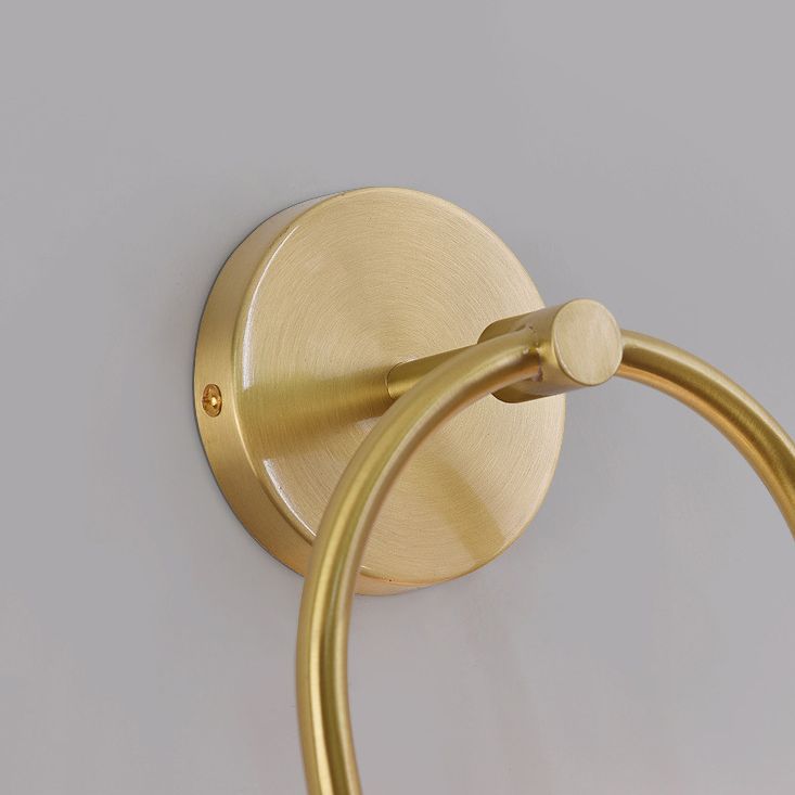 Valentina Applique Murale Globe Moderne, Métal/Verre, Laiton, Salon - Neutralighting