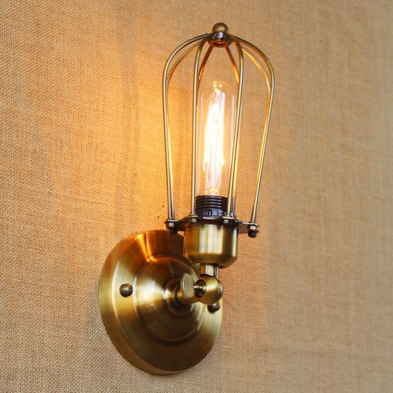 Silva Applique Murale Ciselé Vintage, Métal, Noir/Rouille/Bronze/Or/Argent, Chambre - Neutralighting