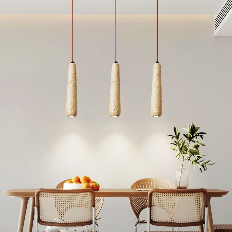 Muto Suspension Multi Naturelle, Bois/Pierre, Beige/Marron, Chambre - Neutralighting