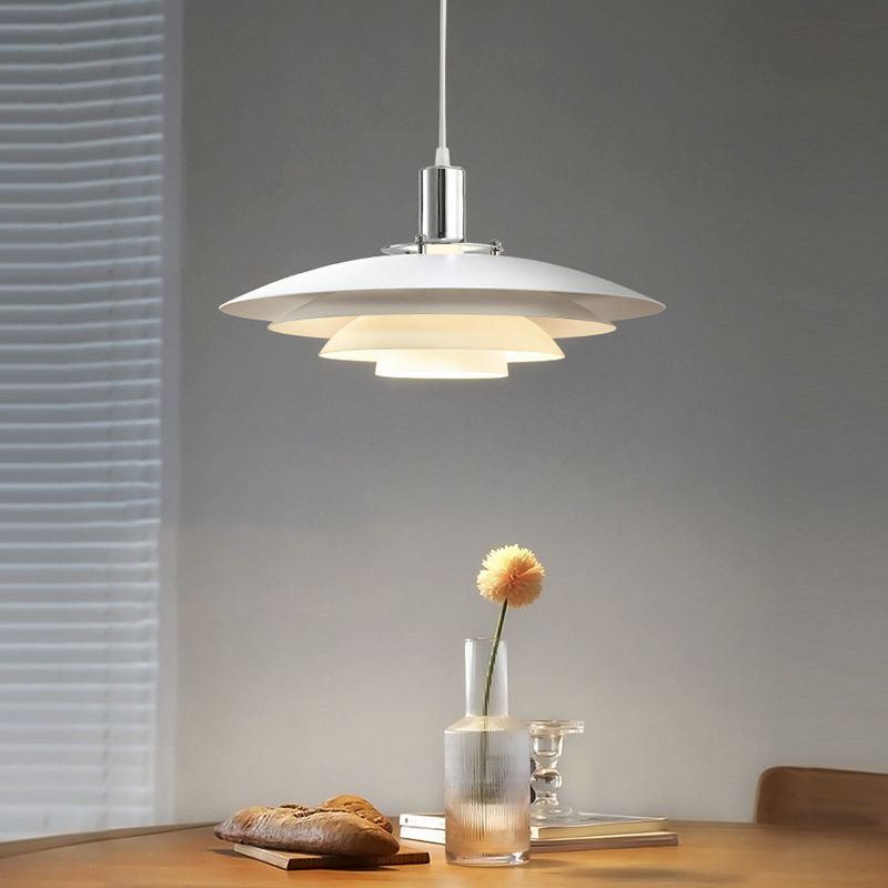 Crains Suspension Bol Moderne, Métal, Blanc, Chambre - Neutralighting