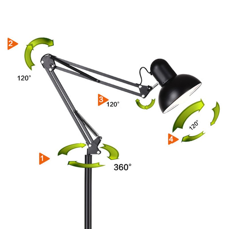 Valentina Moderne Métal Pliant Lampadaire Multicolore Chambre à coucher