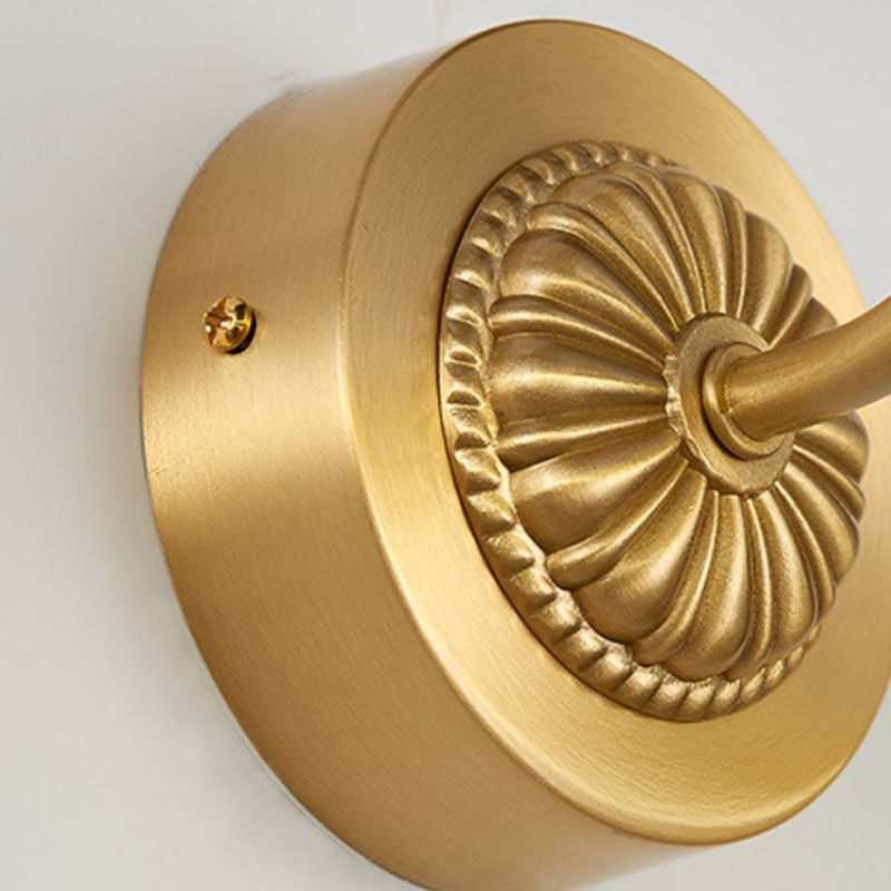 Tiffany Applique de Vanité Linéaire Moderne, Métal/Acrylique, Or, Salle de Bain - Neutralighting