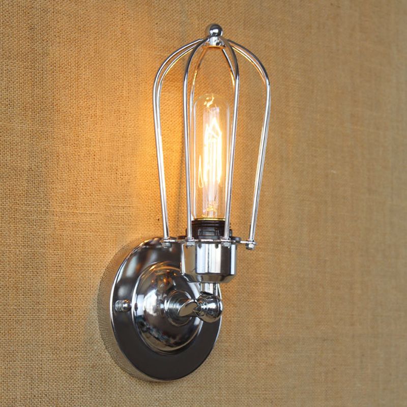 Silva Applique Murale Ciselé Vintage, Métal, Noir/Rouille/Bronze/Or/Argent, Chambre - Neutralighting