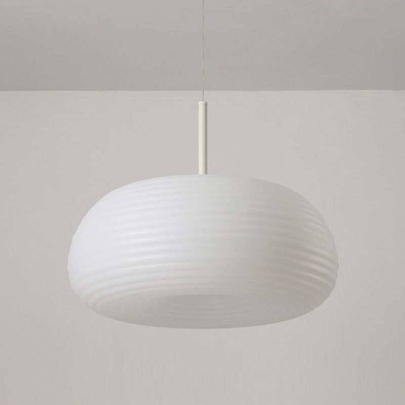 Janine Suspension Tambour Naturelle. Blanc. Chambre