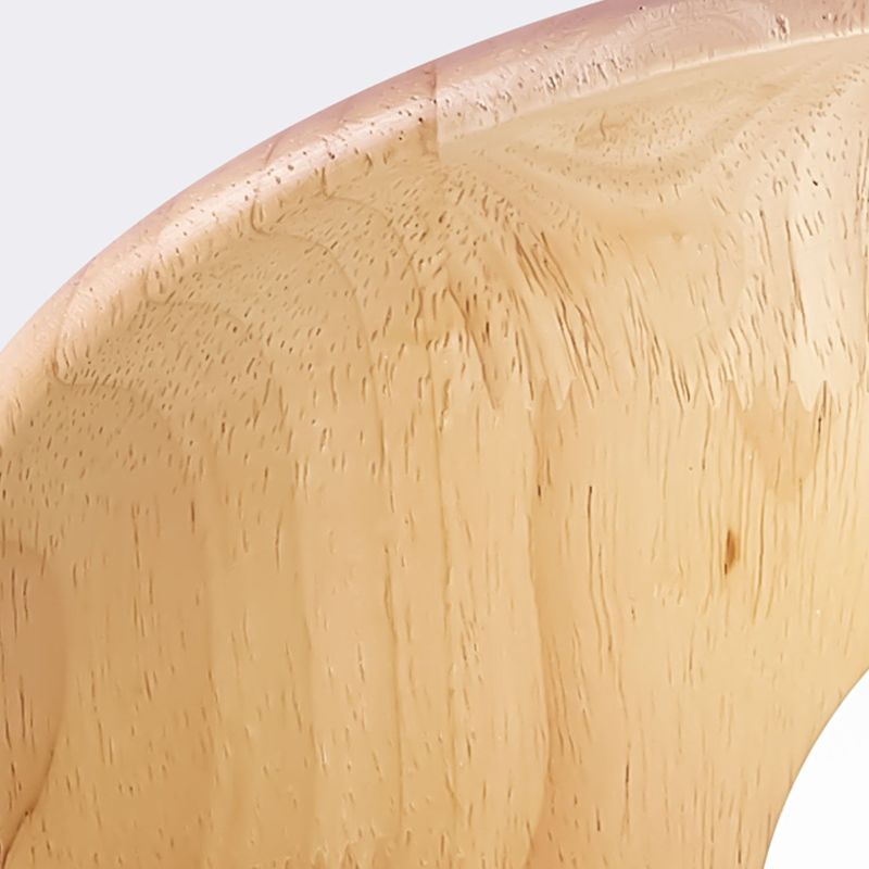 Oaki Plafonnier Bol Moderne. Bois/Verre. Bois/Noyer. Salon - Neutralighting
