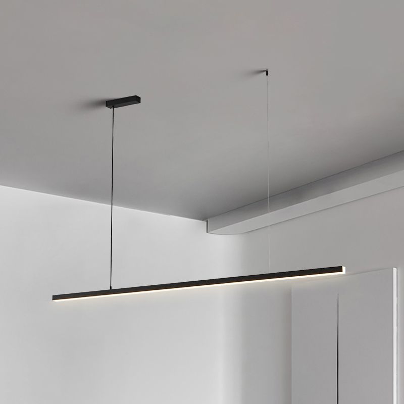 Xirro Suspension Linéaire Minimaliste Noir/Blanc. Chambre - Neutralighting
