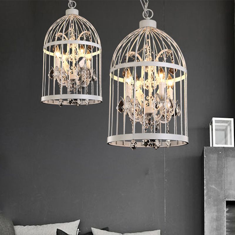 Arisha Industrie LED Suspension Noir Blanc Métal Chambre à coucher - Neutralighting