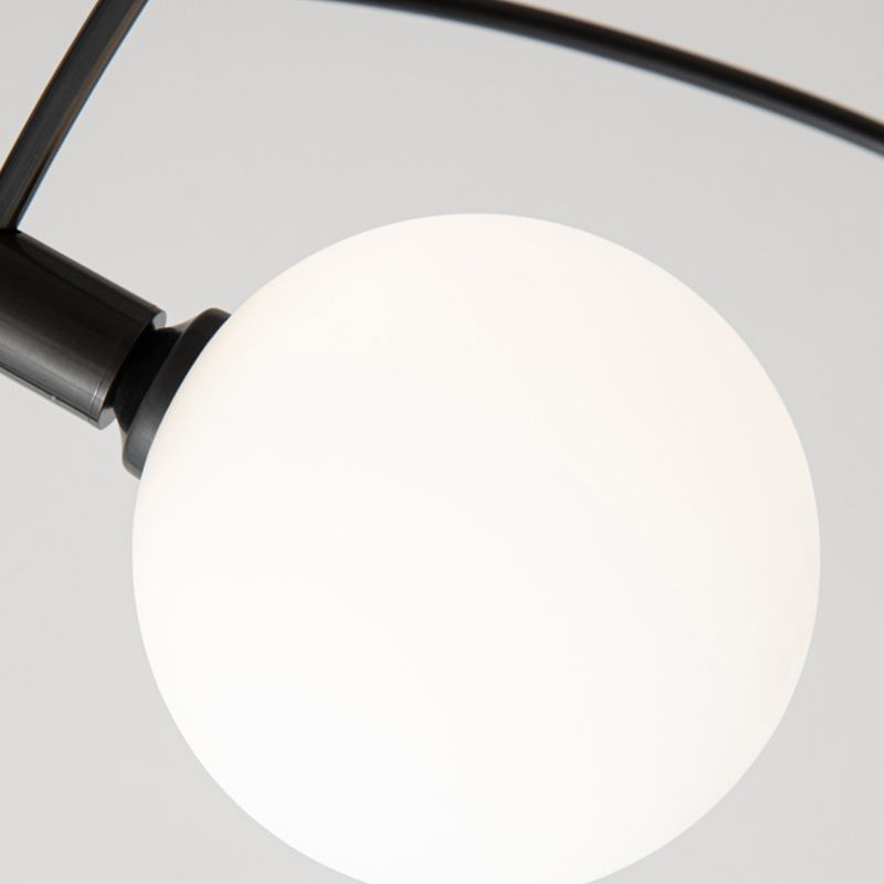 Valentina Lustre Minimaliste, Metal/Verre, Noir/Or, Salon - Neutralighting