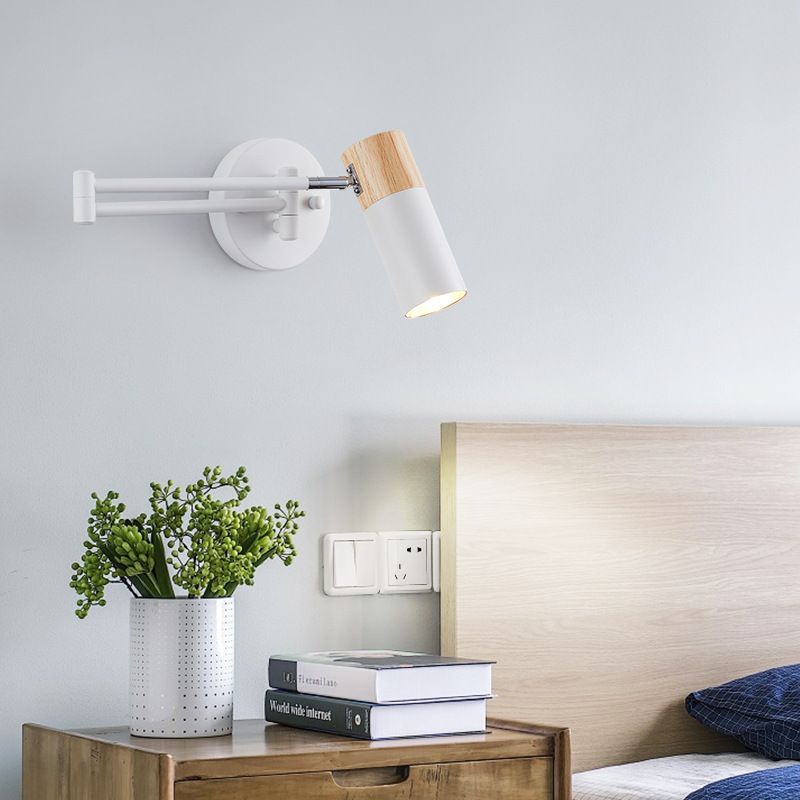Muto Applique Murale Moderne, Metal, Blanc, Chambre - Neutralighting