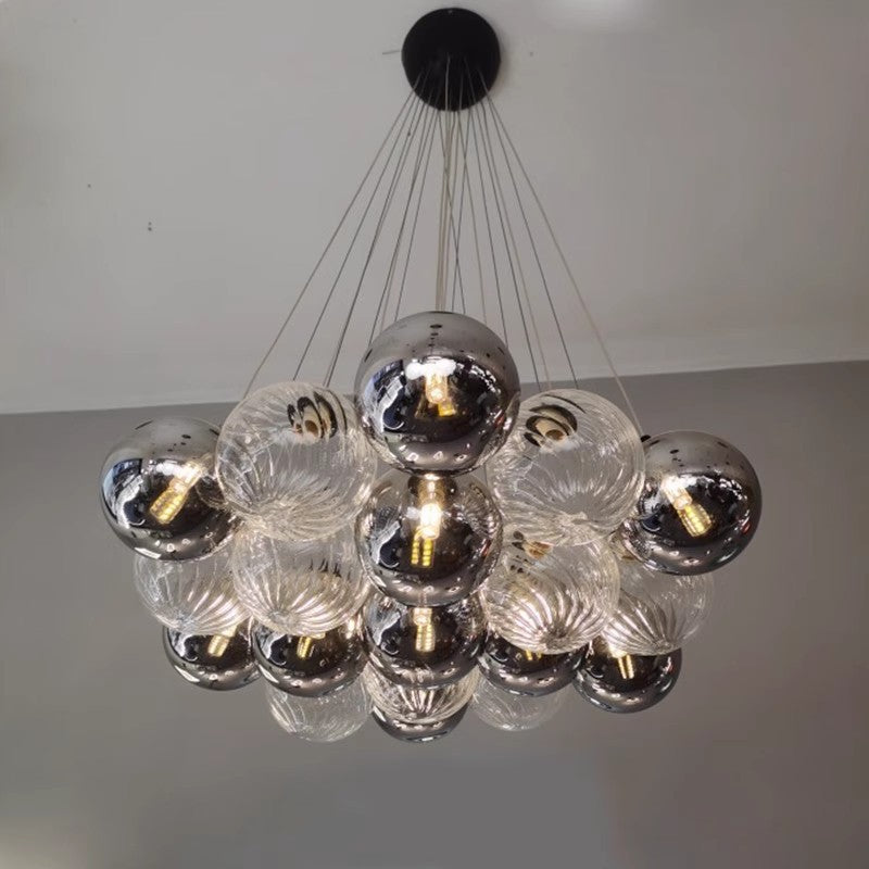 Valentina Moderne Suspension Métal Verre Salon Salle à Manger - Neutralighting