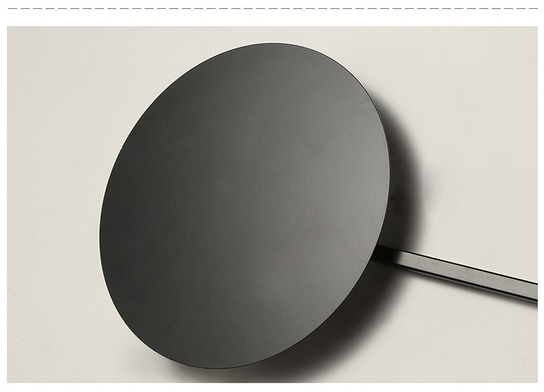 Arisha Porte-manteau Applique Murale Linéaire Moderne, Métal, Noir/Blanc, Chambre - Neutralighting