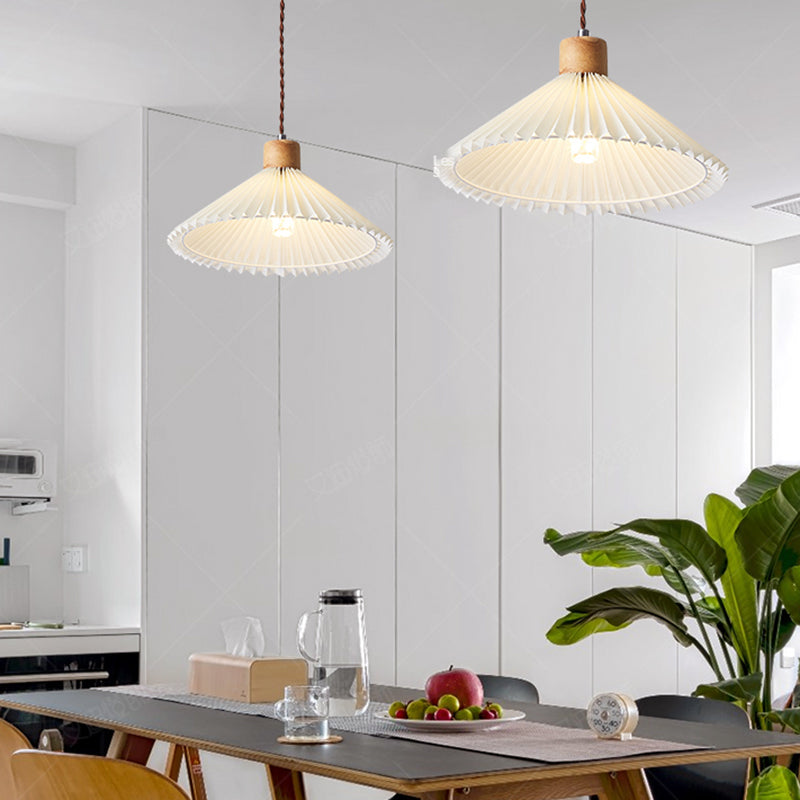 Ritta Suspension Cluster, Plissé 4 Styles - Neutralighting