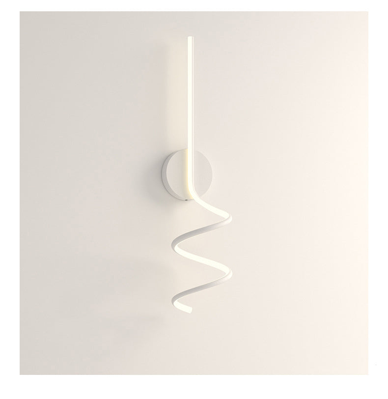 Arisha Applique Murale LED Spirale Moderne Pour Chambre, Couloir, Salon - Neutralighting