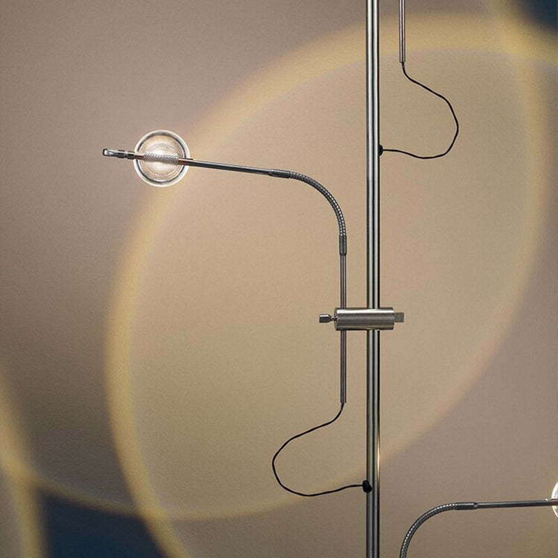 Mira Lampadaire Linéaire Minimaliste, Blanc Chaud/Naturel, Salon