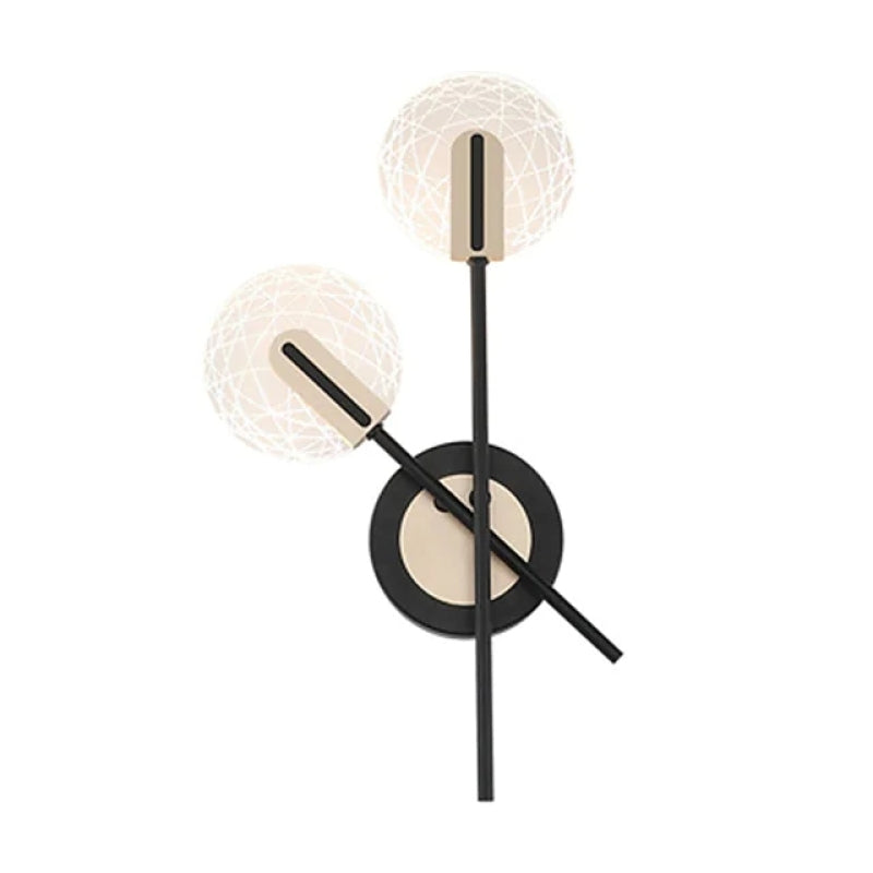Arisha Applique Murale Métal Led Ronde Moderne, Salon - Neutralighting
