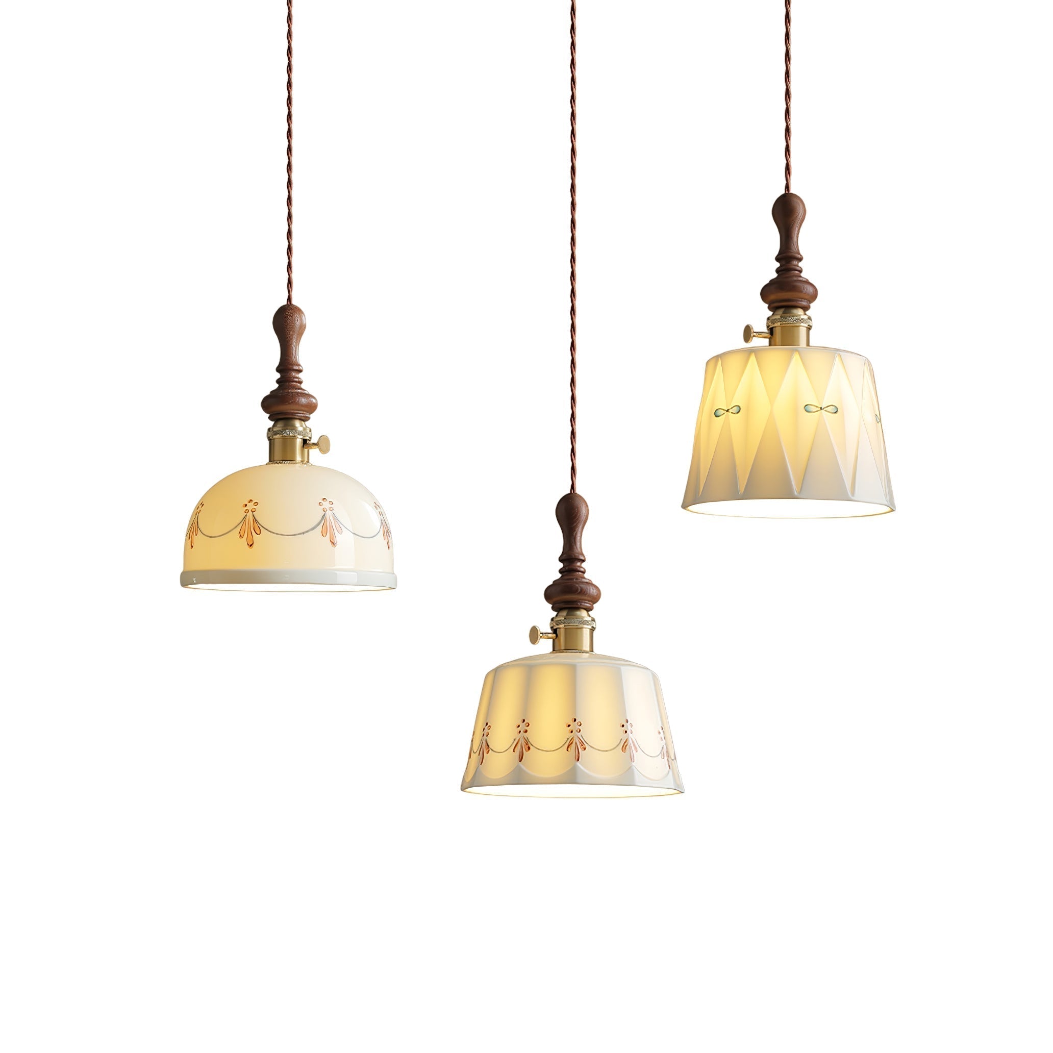 Roselind Ceramic Pendant Light - Blowlighting