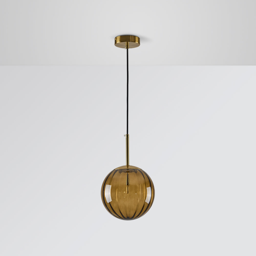 Lexa Suspension Boule Moderne Métal/Verre