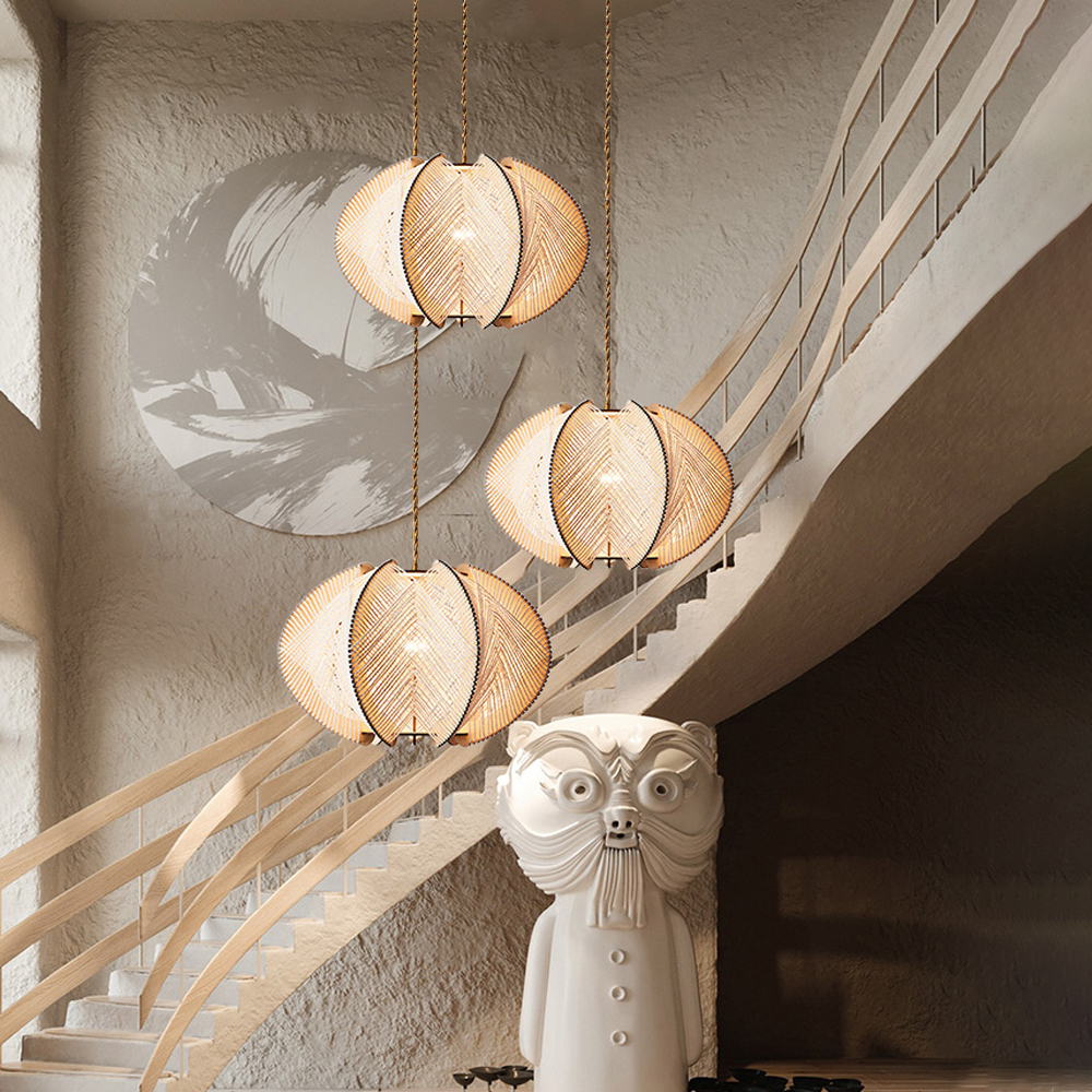 Ritta Rétro Rond LED Suspension Corde Salle à Manger Salon - Neutralighting