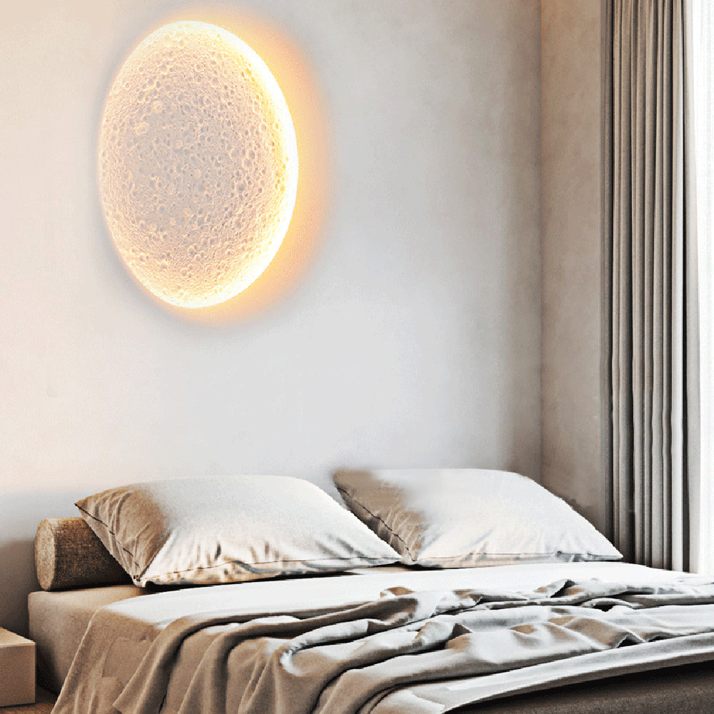 Aria Applique Murale de Peinture Dimmable avec Télécommande, 2 Style, Blanc, Salon - Neutralighting