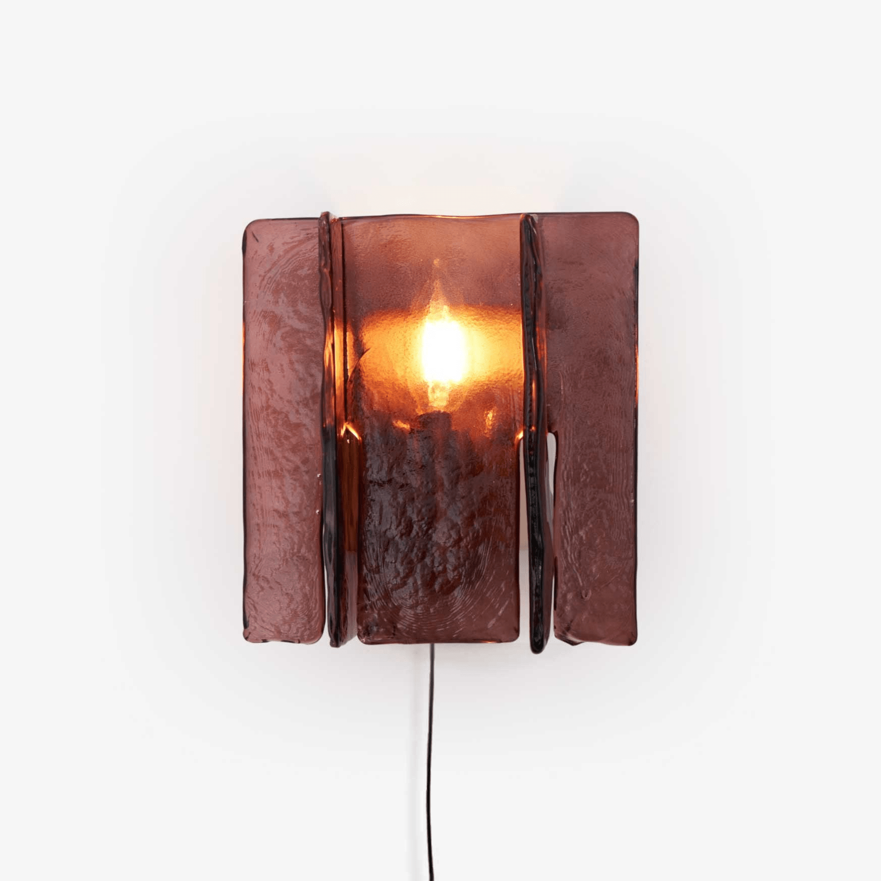 Lustra Wall Light Brass Glass Clear - Neutralighting