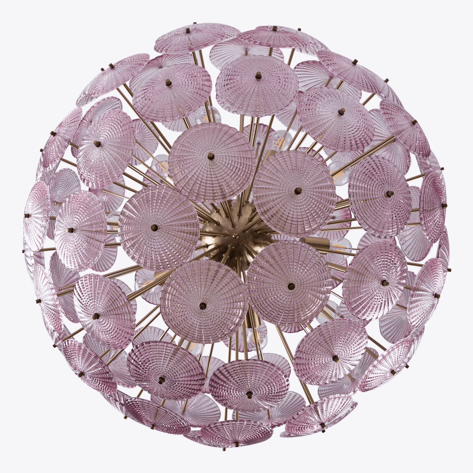 Aurora Chandelier Sputnik Dandelion Burst Glass - Letslighting