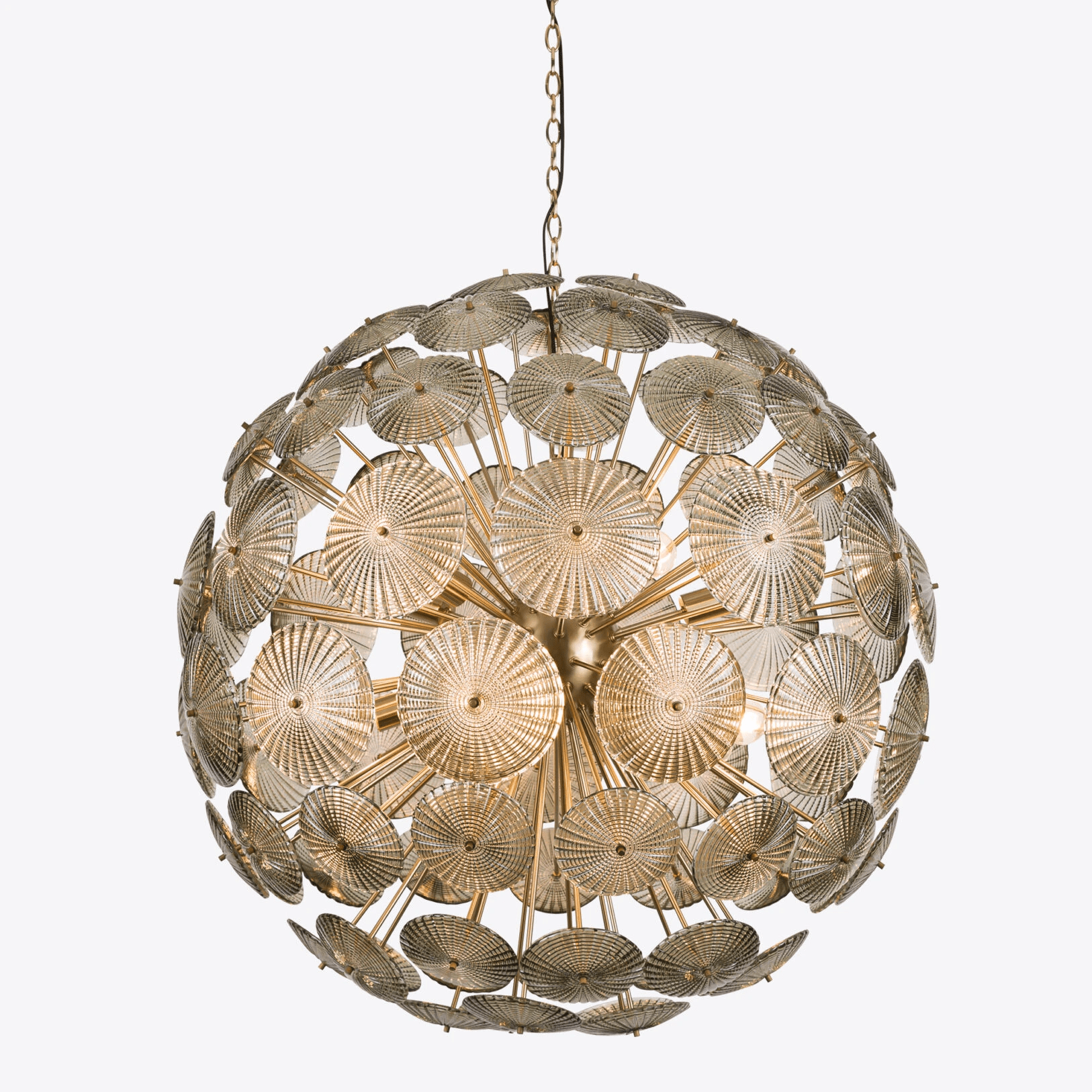 Aurora Chandelier Sputnik Dandelion Burst Glass - Letslighting