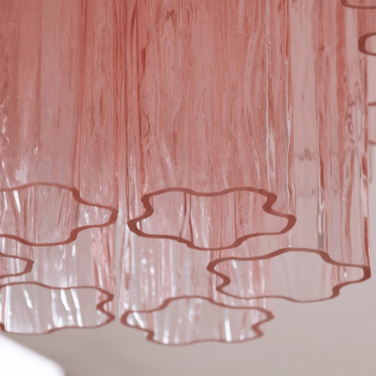 Aurora Plafonnier Style Cascade Rose - Neutralighting