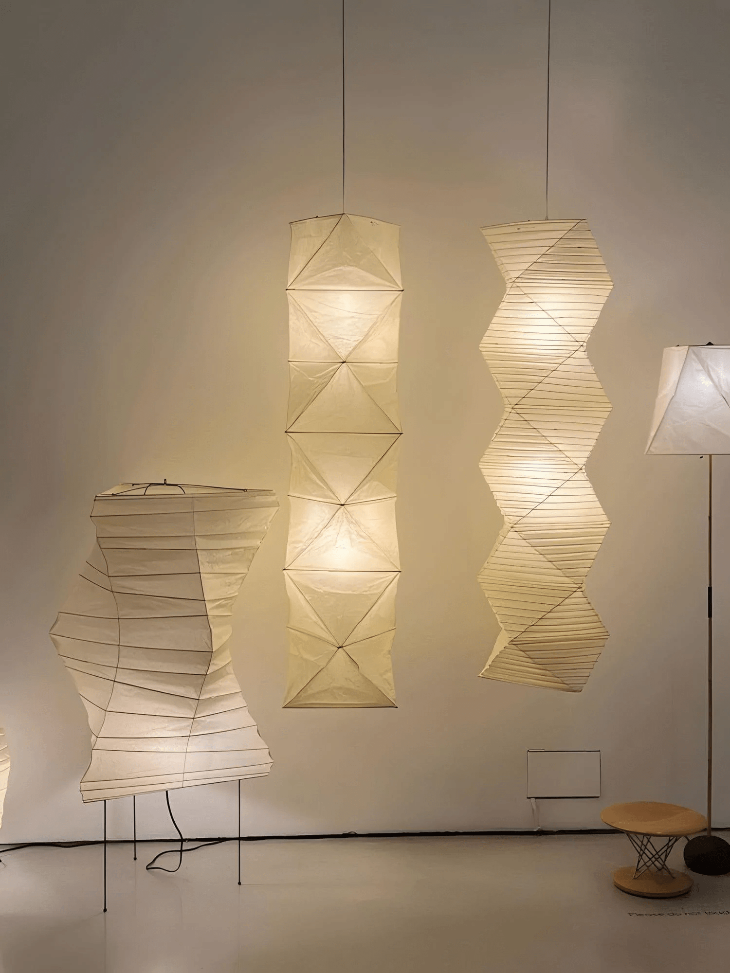 Origami Lustre Suspendu Minimaliste En Papier - Neutralighting