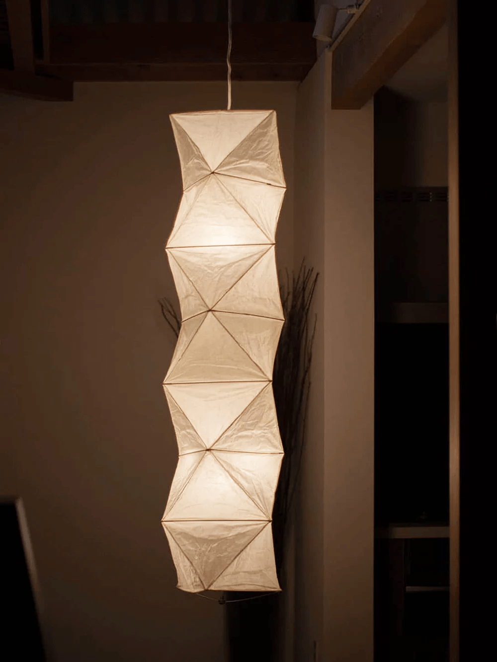 Origami Lustre Suspendu Minimaliste En Papier - Neutralighting