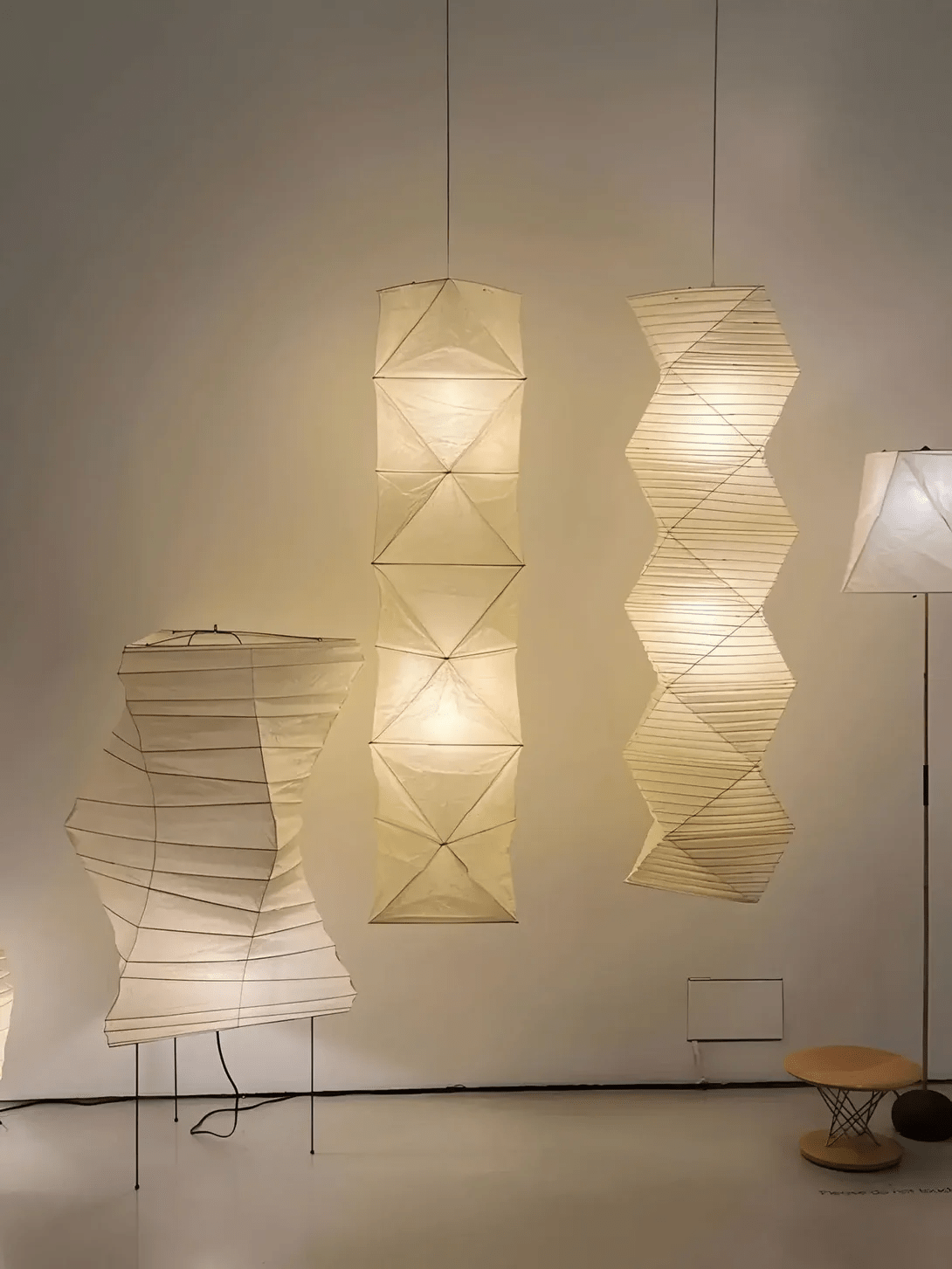 Origami Lustre Suspendu Minimaliste En Papier - Neutralighting