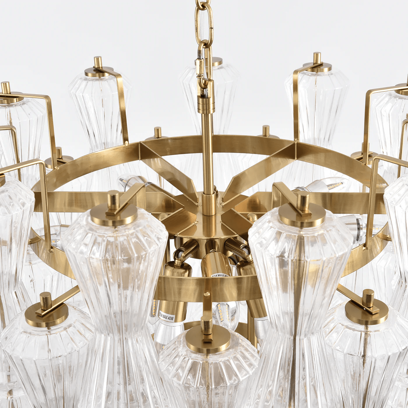 Aurora Chandelier Murano Glass Floral Cascade - Letslighting