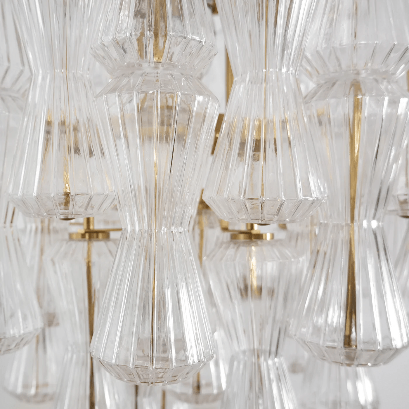 Aurora Chandelier Murano Glass Floral Cascade - Letslighting