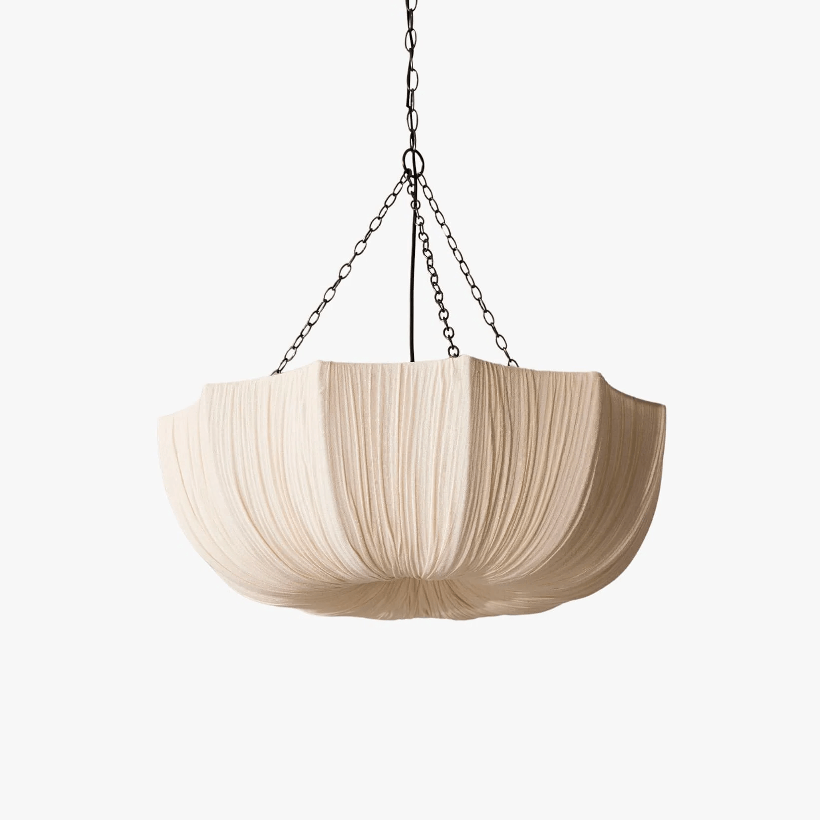Aurelia Lustre Suspendu Vintage En Tissu - Neutralighting