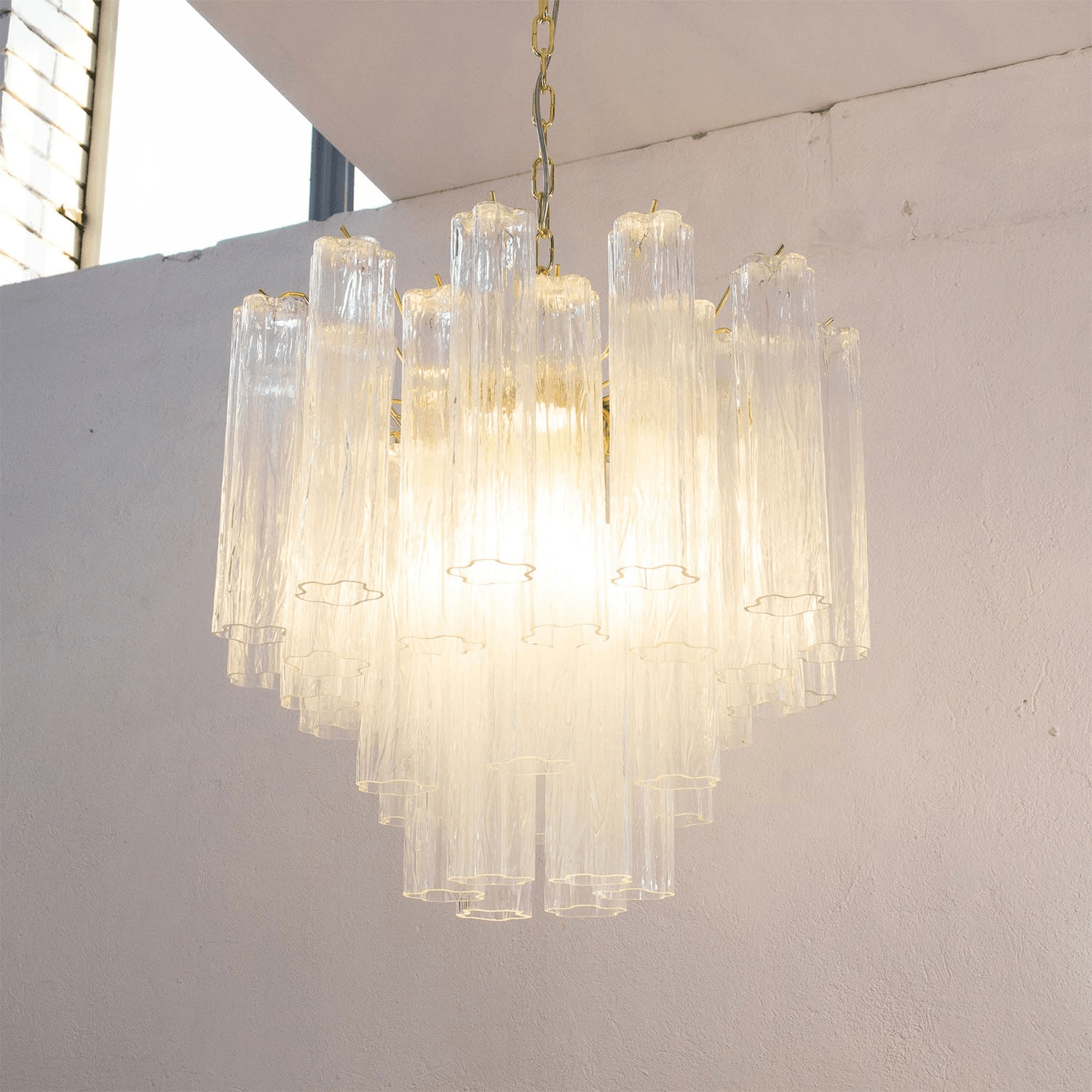 Aurora Chandelier Murano Glass Tiered - Letslighting
