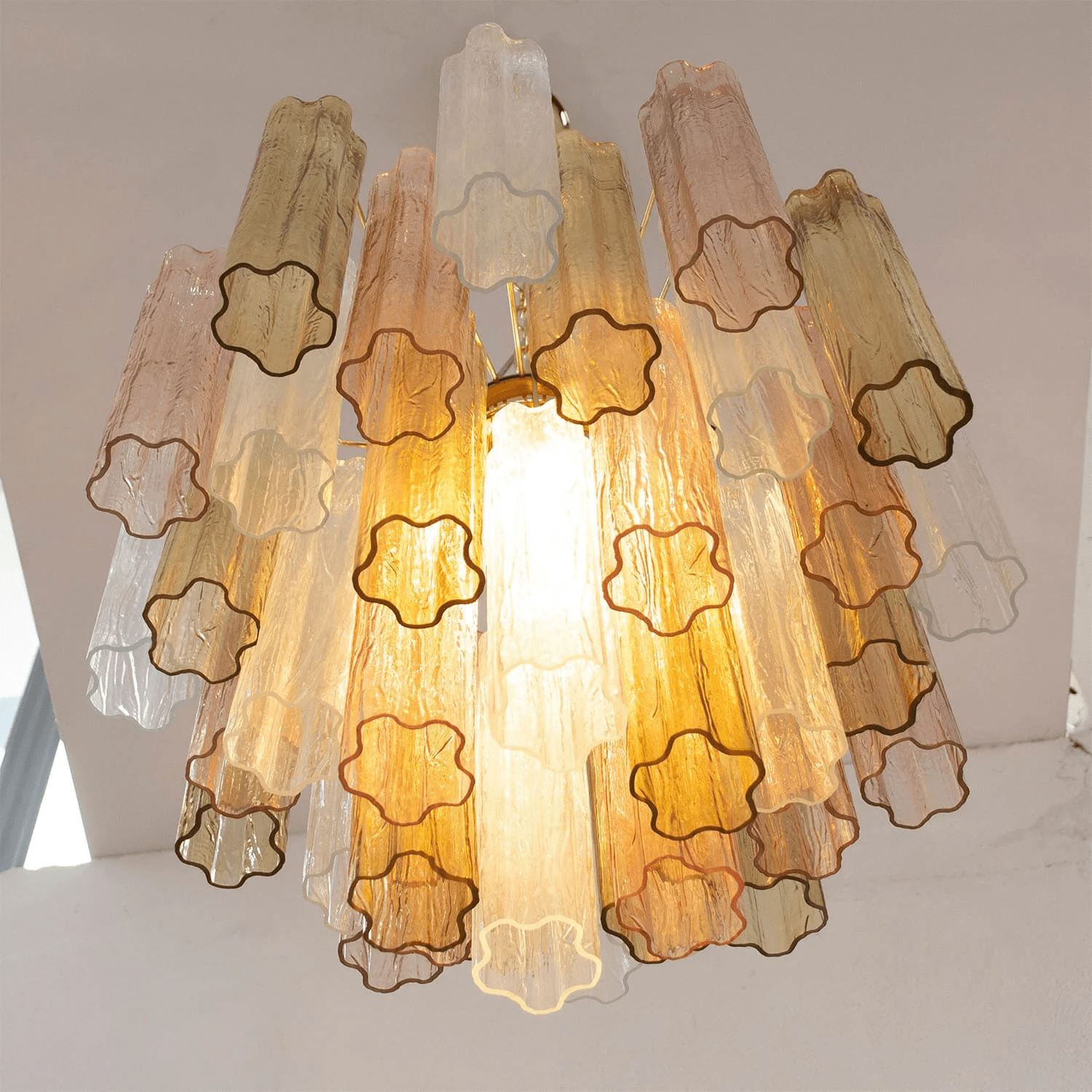 Aurora Chandelier Murano Glass Tiered - Letslighting
