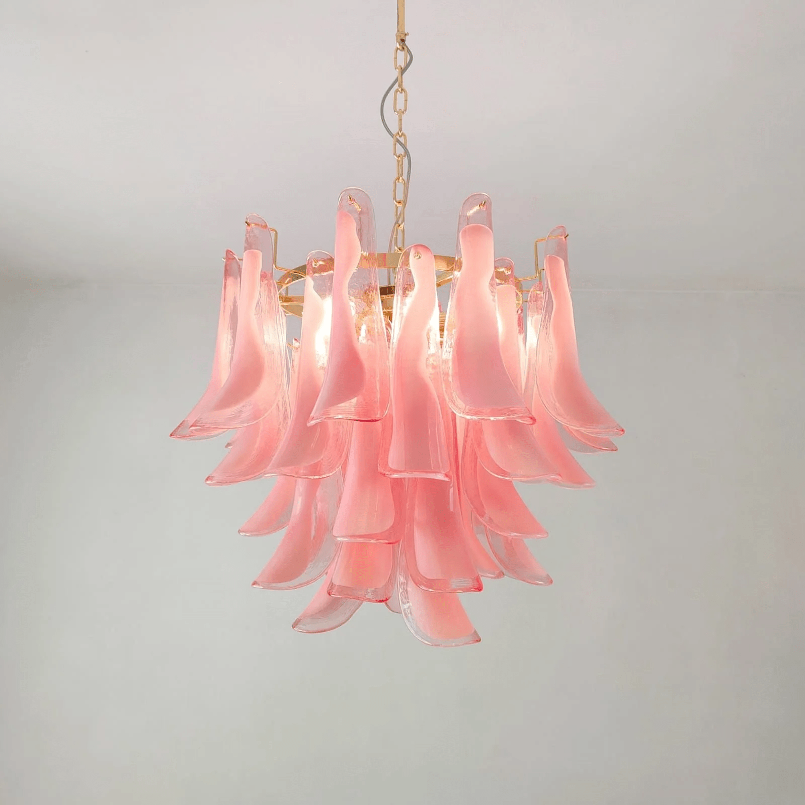 Aurora Chandelier Murano Glass Tiered Italian - Letslighting