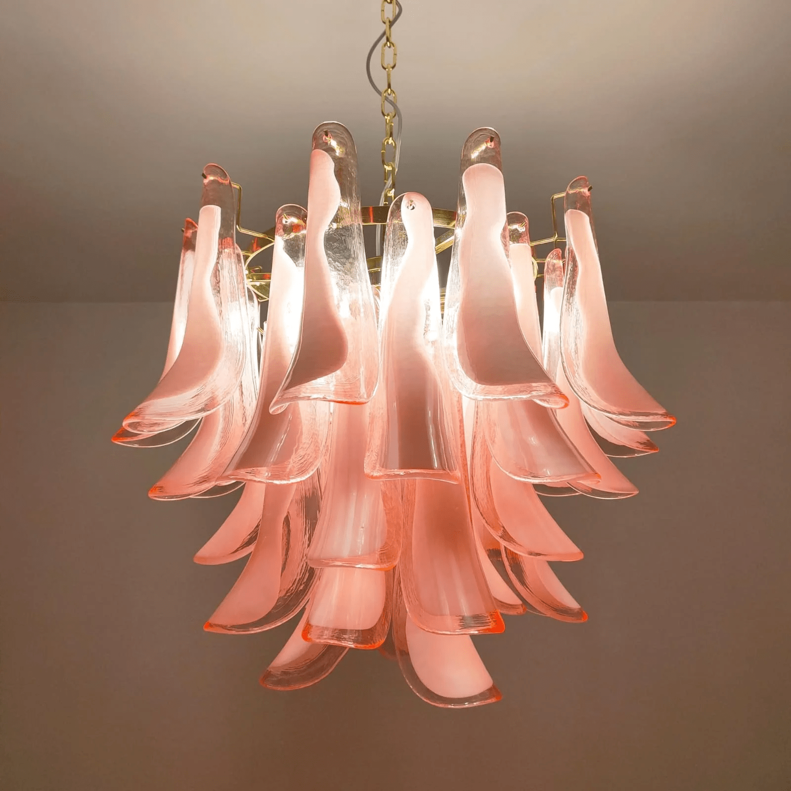 Aurora Chandelier Murano Glass Tiered Italian - Letslighting