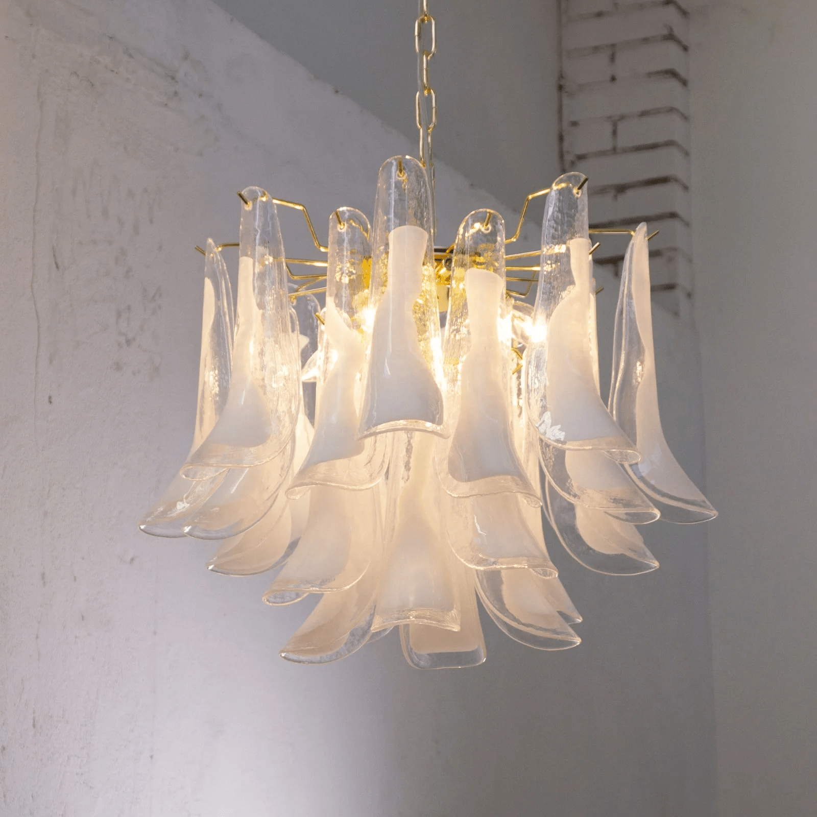 Aurora Chandelier Murano Glass Tiered Italian - Letslighting