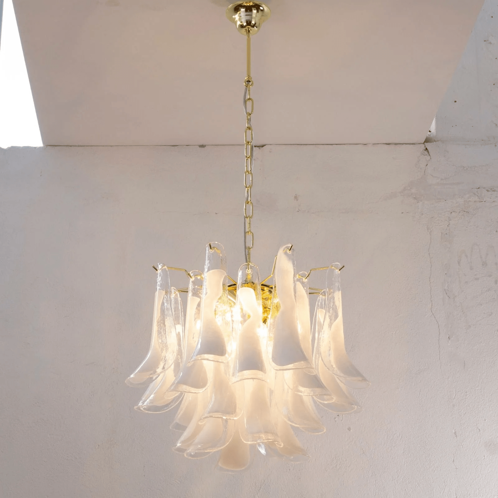 Aurora Chandelier Murano Glass Tiered Italian - Letslighting