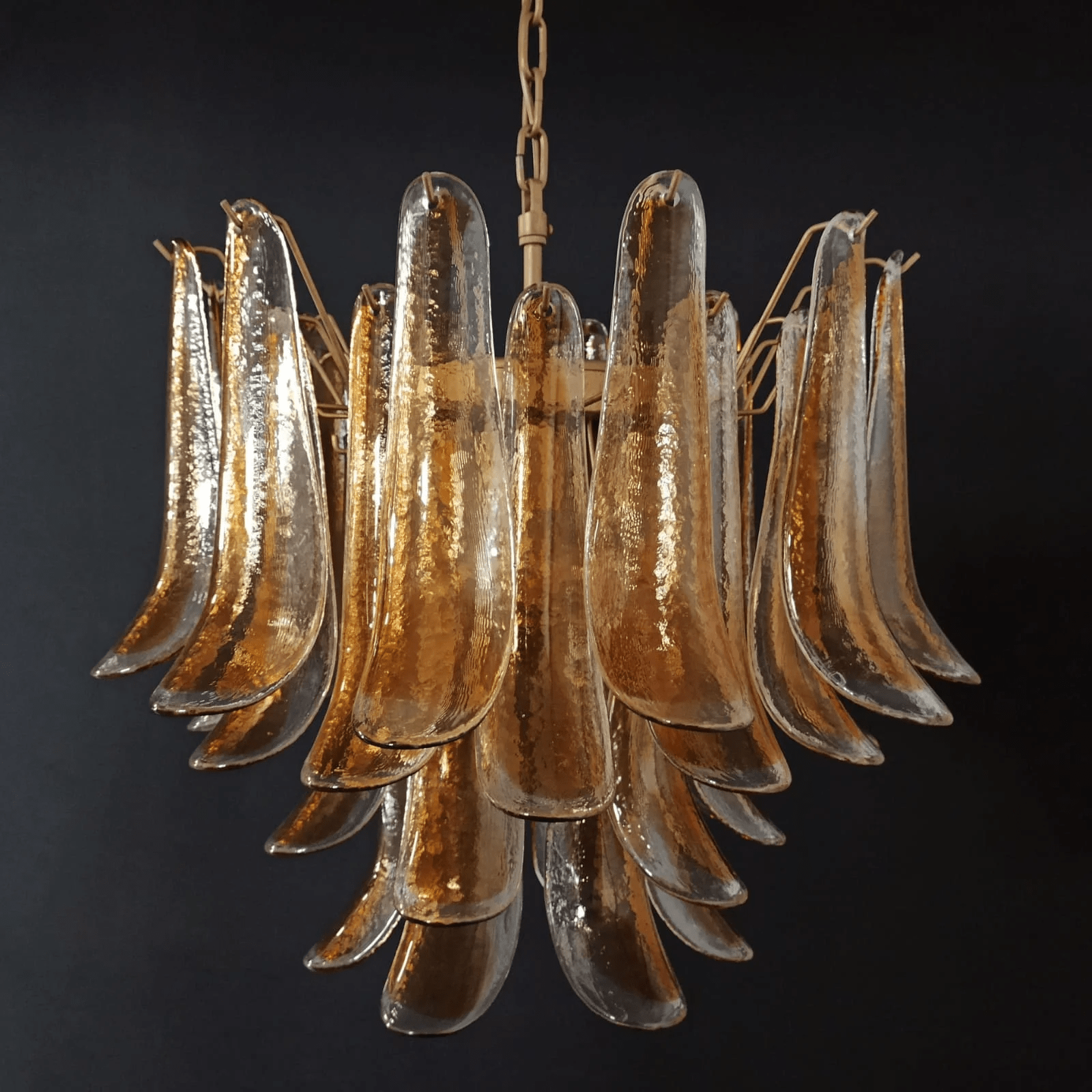 Aurora Chandelier Murano Glass Tiered Italian - Letslighting